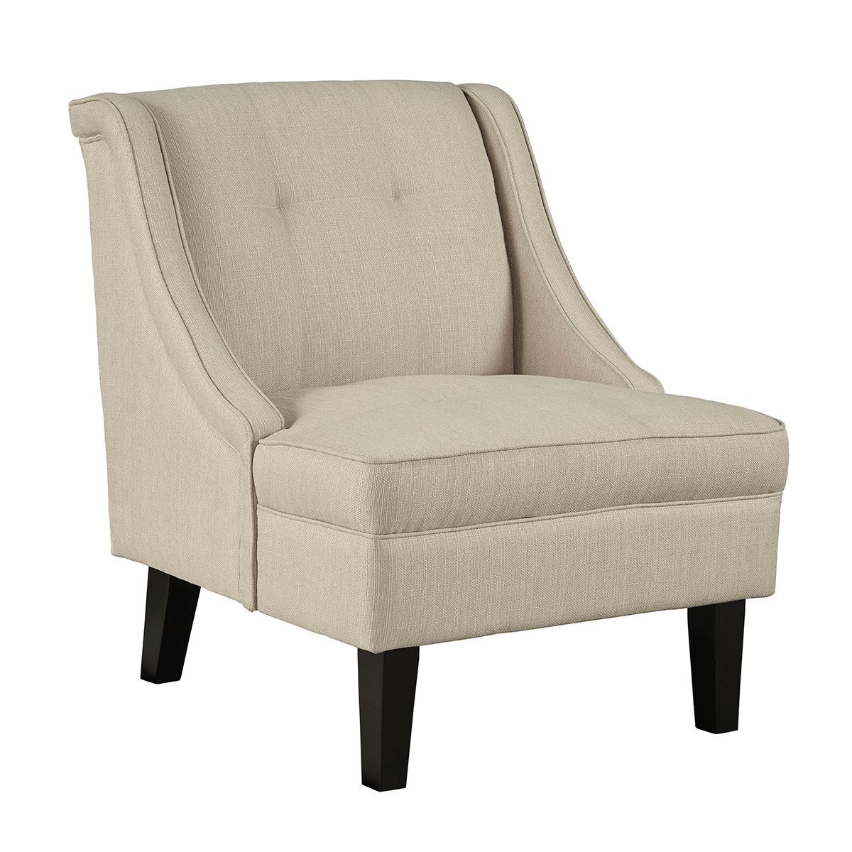 0001061 Clarinda Accent Chair In Cream 