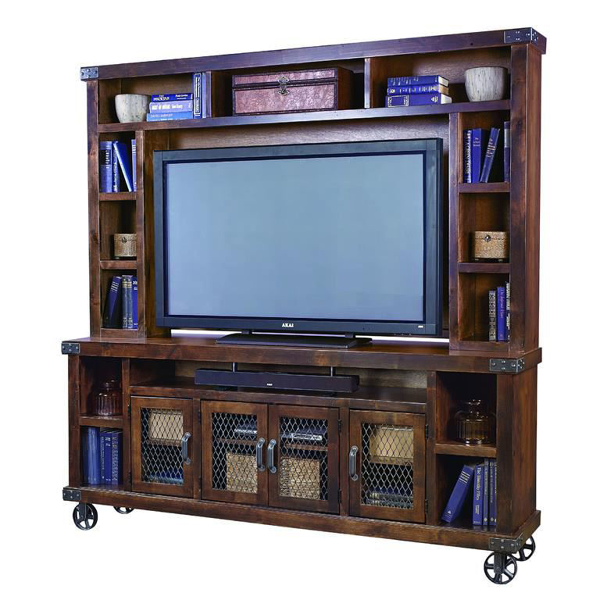Picture of Ryder Console and Hutch Entertainment Set