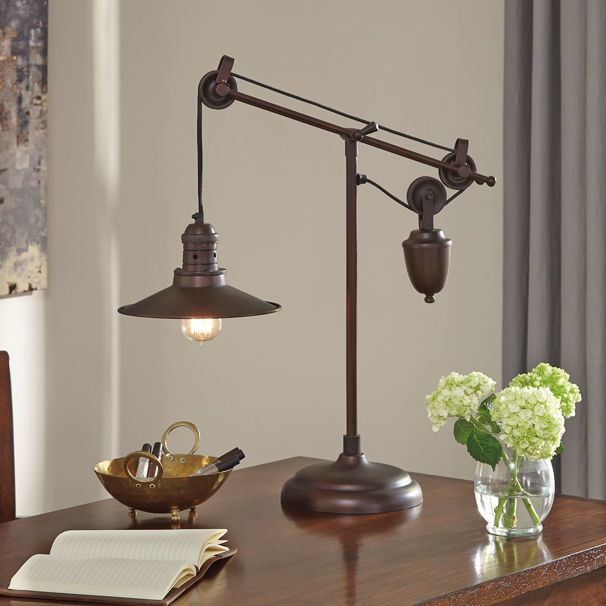Picture of Kylen Bronze Finish Desk Lamp