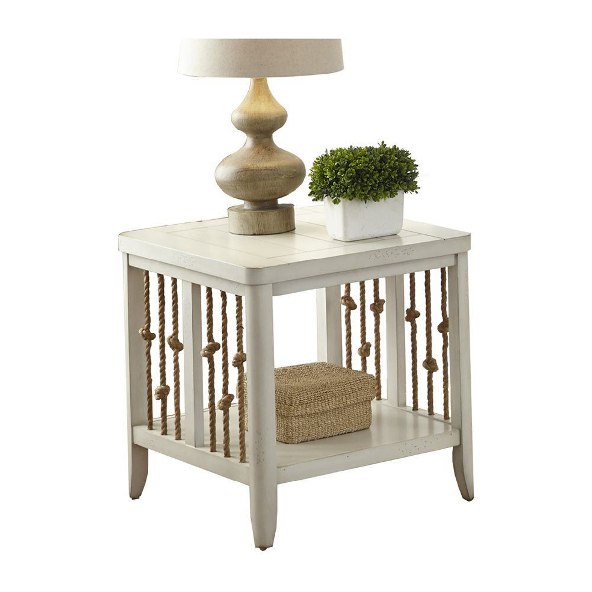 Picture of Reef White End Table