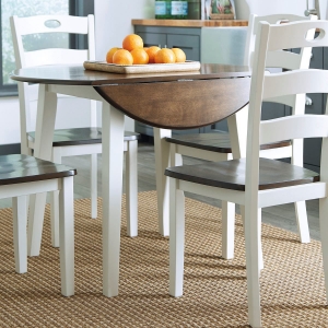 Picture of KELLY ROUND DROP LEAF TABLE