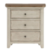 Picture of Roanoak 3 Drawer Nightstand