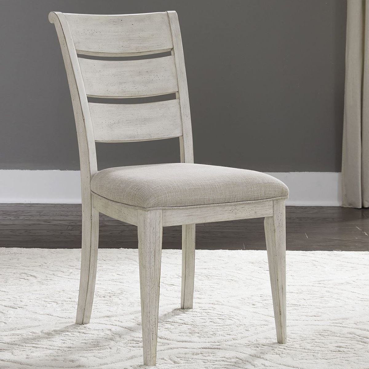 Picture of Roanoak Ladder Back Upholstered Side Chair