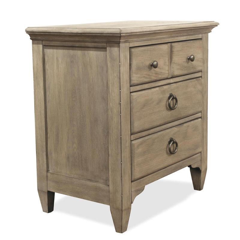 Myra Natural 3 Drawer Nightstand