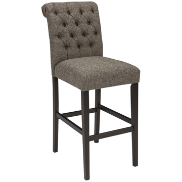 Picture of Emma Graphite Tall Upholstered Barstool