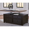 Picture of Antiquity Gray Lift Top Table