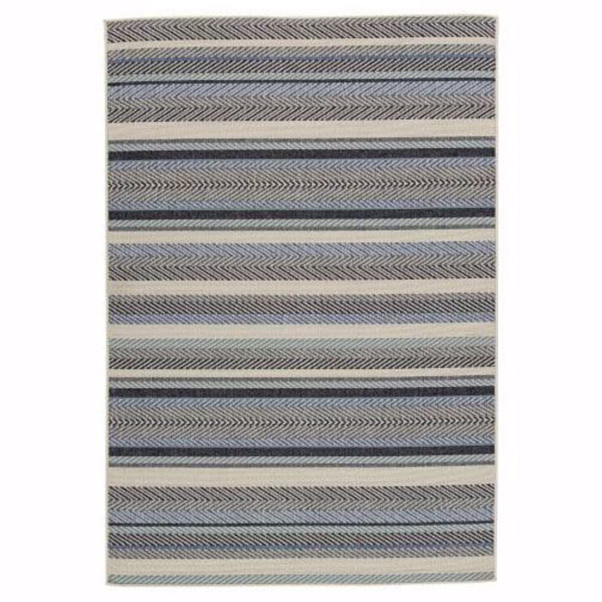 Picture of Troost Blue and Cream Large Rug