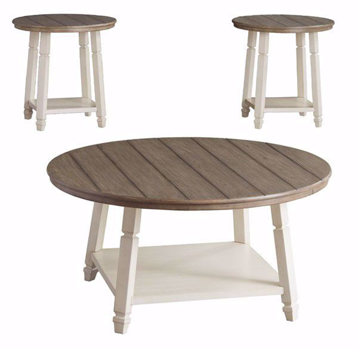 Picture of Delta  Two Tone 3 Piece Table Set