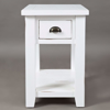 Picture of Artisan White Chairside Table