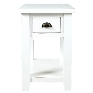 Picture of Artisan White Chairside Table