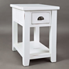 Picture of Artisan White Chairside Table