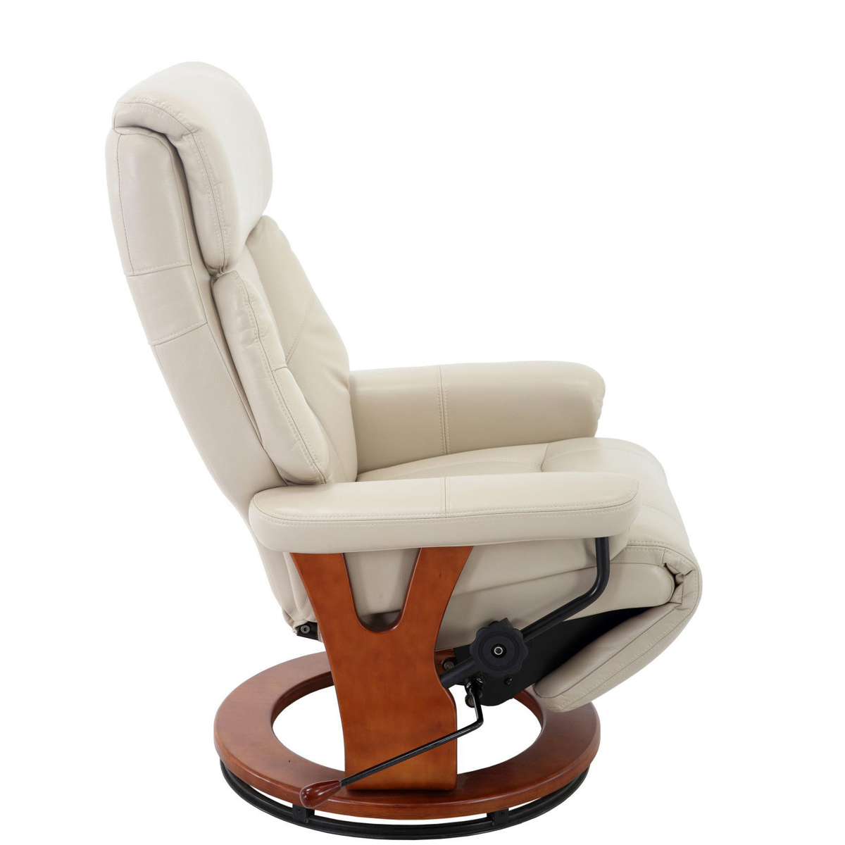 Picture of Bismark Recliner in Cobblestone Air Leather