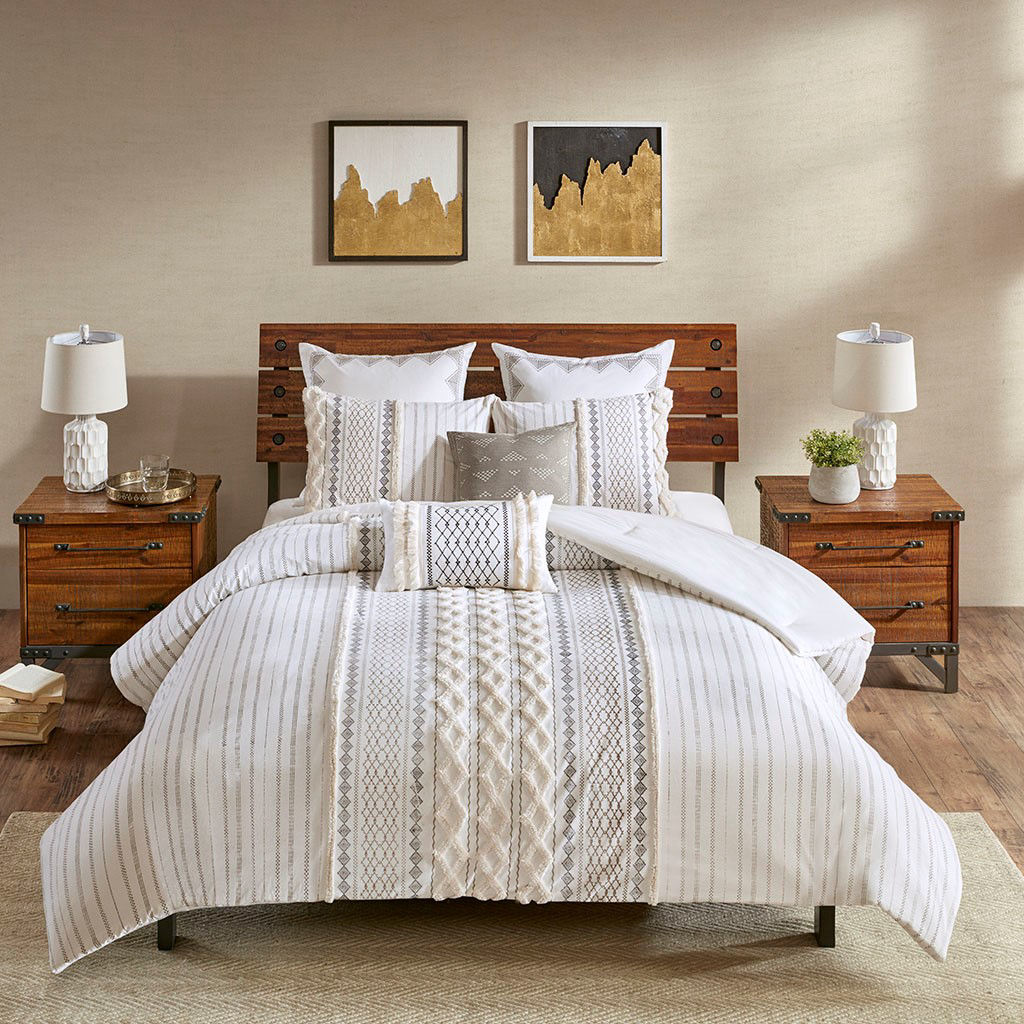 Imani Cotton King Comforter Mini Set Lifestyle Furniture By Babette S   0021002 Imani Cotton King Comforter Mini Set 