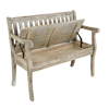 Picture of Artisan's Craft Washed Gray Storage Bench