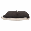 Picture of Paisley Charcoal Gray 20" Square Outdoor Pillow