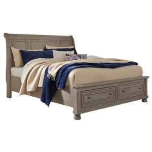 Picture of KENLEY GREY QUEEN STORAGE BED