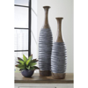 Picture of BLAYZE S/2 GRAY/BROWN VASES