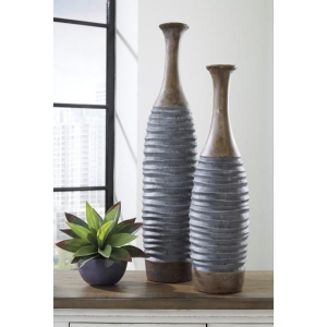 Picture of BLAYZE S/2 GRAY/BROWN VASES