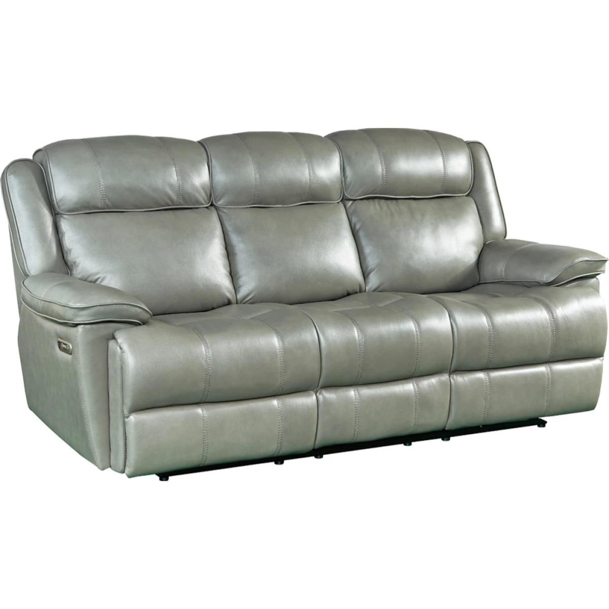 Picture of ECLIPSED LEATHER SOFA W/ POWER HEADREST