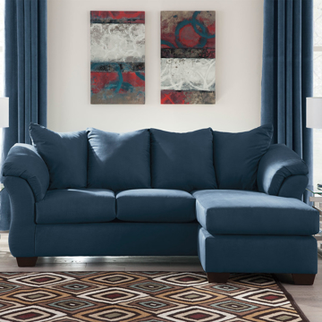 Picture of AUSTIN NAVY SOFA CHAISE
