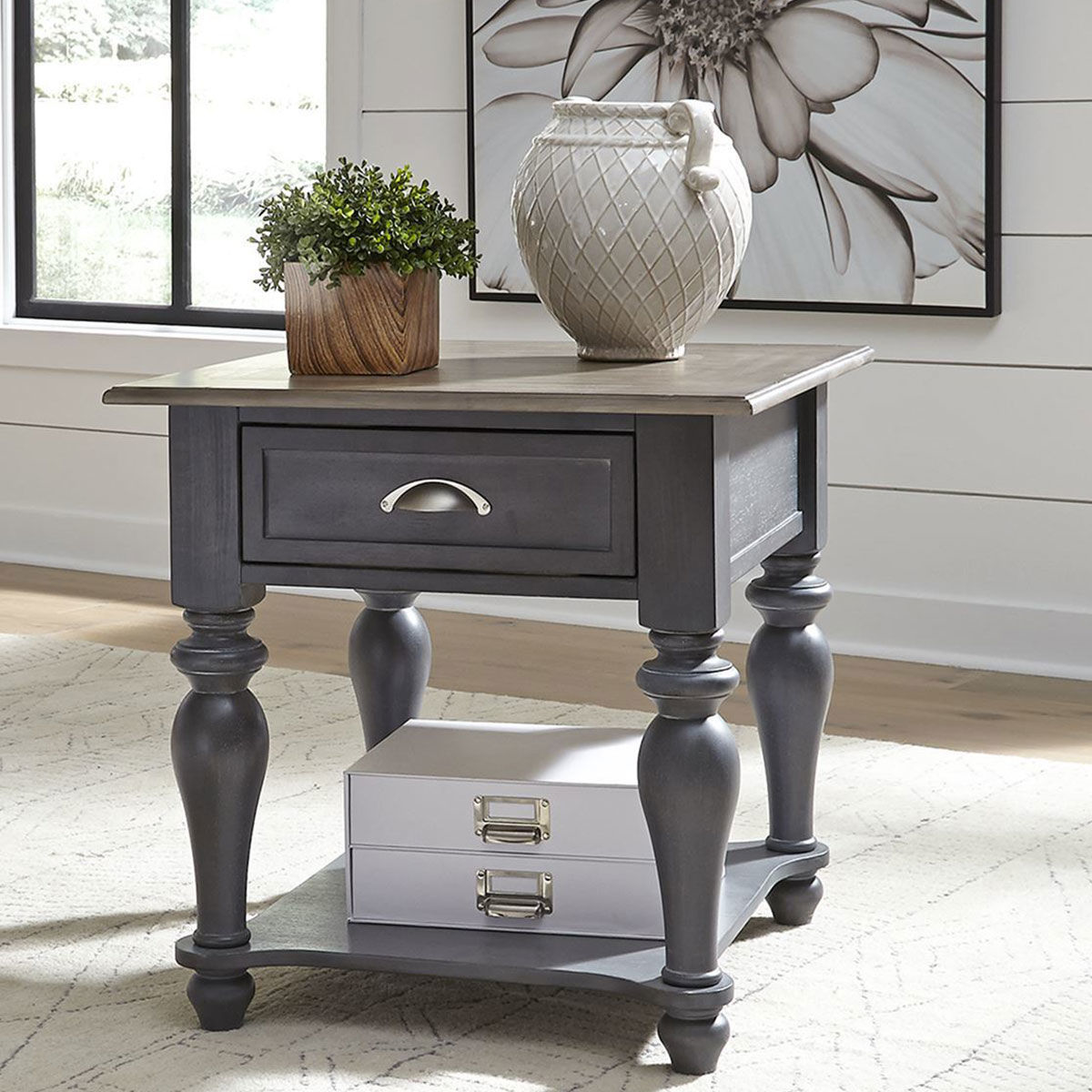 Picture of MARTHA GREY END TABLE
