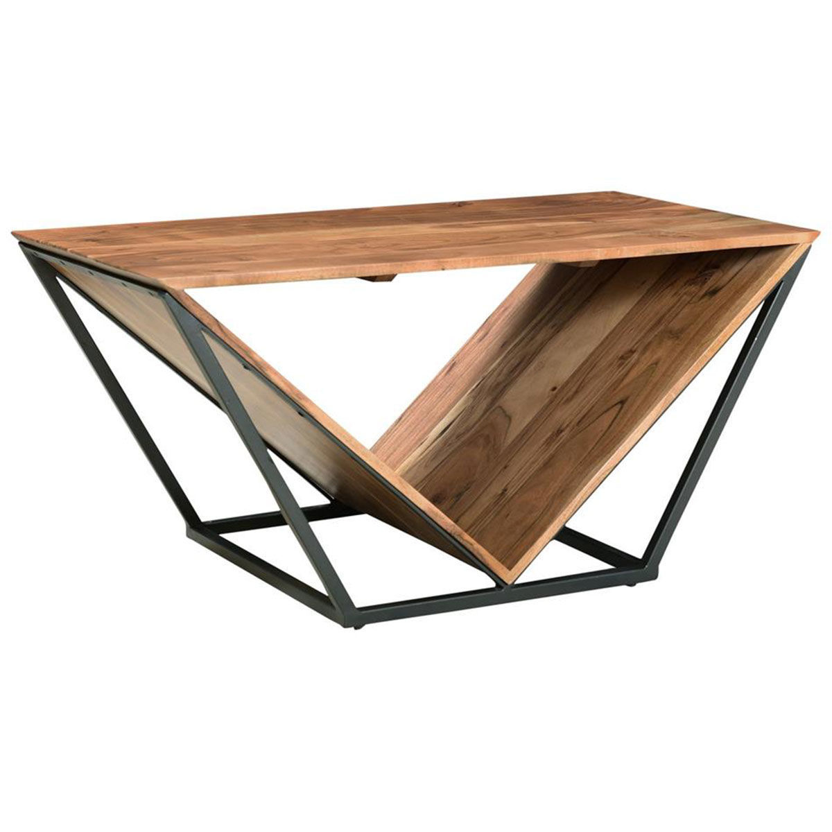 Picture of WOOD TRIANGLE COCKTAIL TABLE