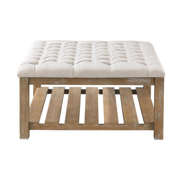 Picture of SQUARE ACCENT COCKTAIL BENCH