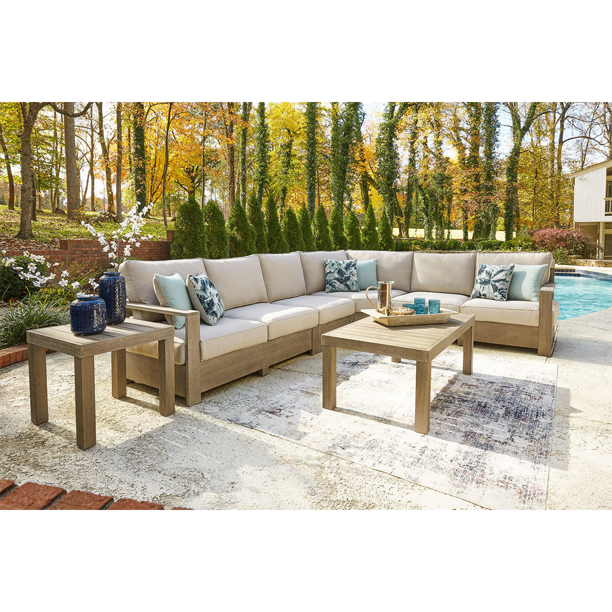 Picture of PANAMA 4PC PATIO SECTIONAL KIT
