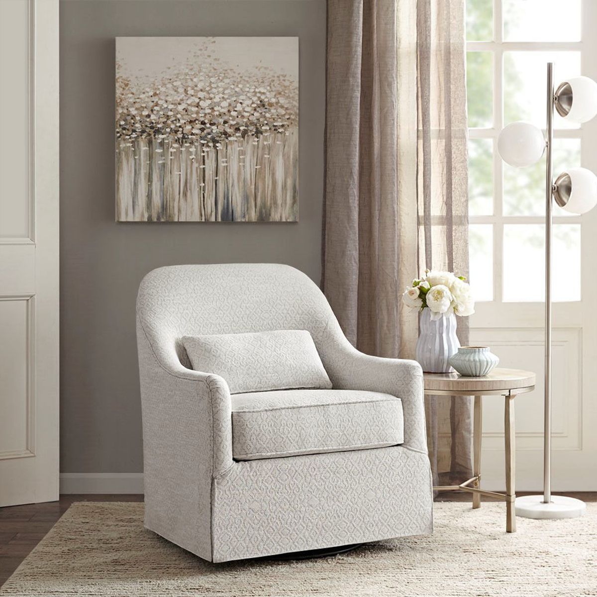 Picture of THEO SWIVEL GLIDER CHAIR