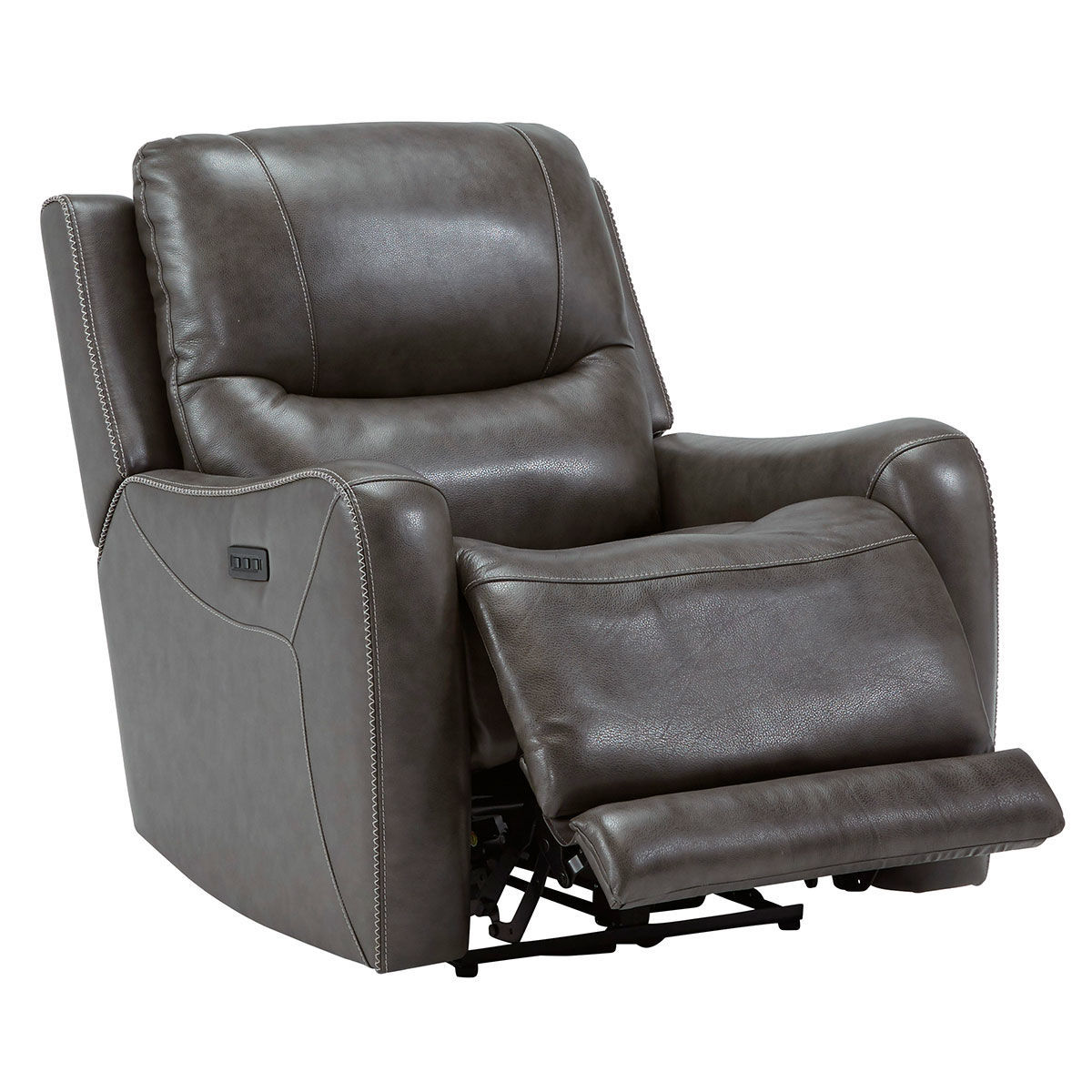 Picture of GRAND GREY WALL RECLINER W/ POWER HEADREST & MASSAGE