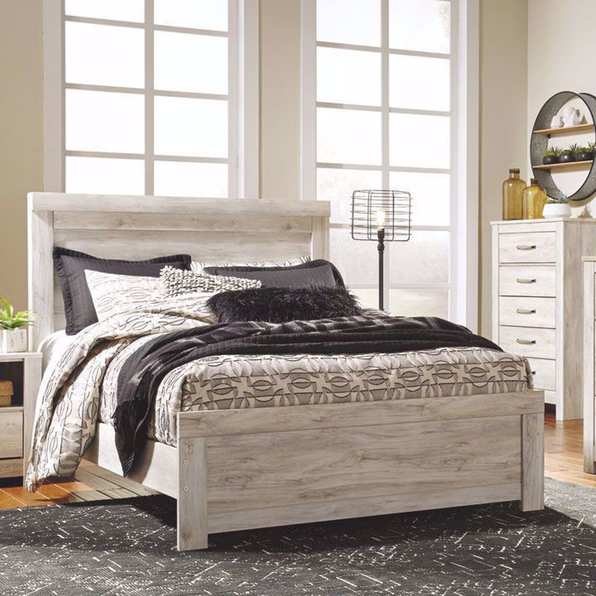 Picture of HOUSTON KING PANEL BED