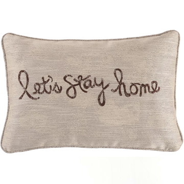 Picture of LETS STAY HOME PILLOW
