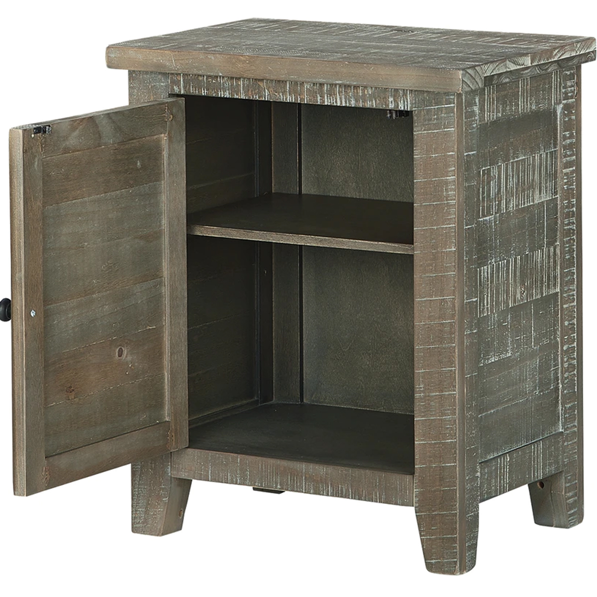 Picture of PIERSTON GRAY ACCENT CABINET