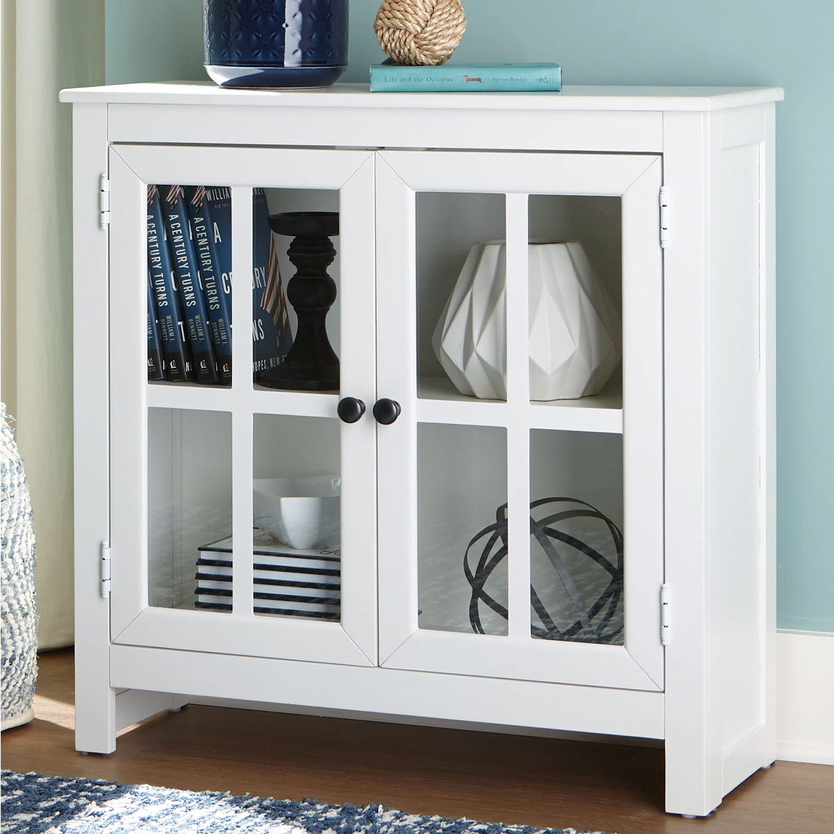 Picture of NALINWOOD WHITE ACCENT CABINET