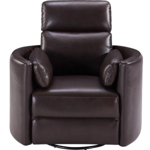 Picture of REVOLVE POWER SWIVEL GLIDER RECLINER IN BROWN
