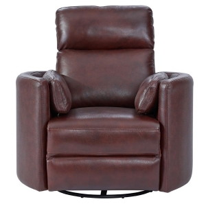 Picture of REVOLVE POWER SWIVEL GLIDER RECLINER IN BURGUNDY