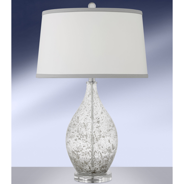 Picture of GREY SPKLD GLS TABLE LAMP