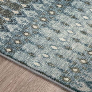 Picture of BRISBANE 1 MIN BLUE 5X7'6 RUG