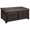 Picture of Antiquity Gray Lift Top Table