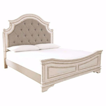 Picture of Roslyn King Upholstered Panel Bed