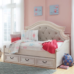 Picture of ROSLYN UPHOLSTERED TWIN DAYBED W/STORAGE