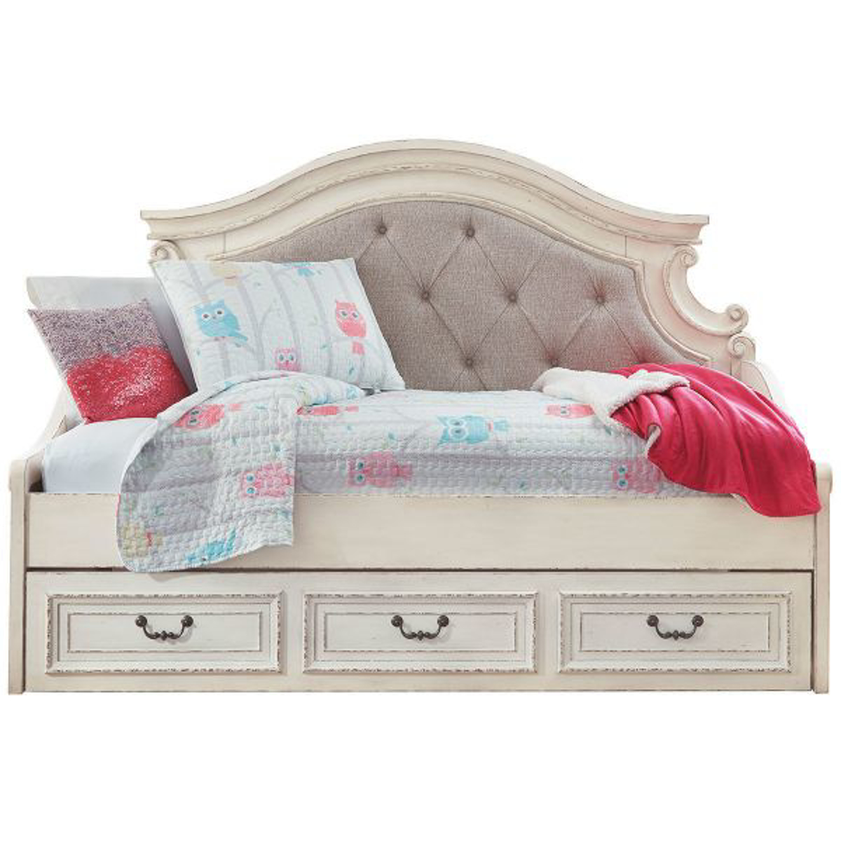 Picture of ROSLYN UPHOLSTERED TWIN DAYBED W/STORAGE