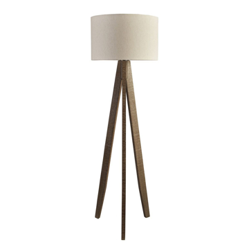 Picture of DALLSON GRY/BRN FLOOR LAMP