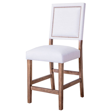Picture of BENNY LGT LINEN BAR STOOL