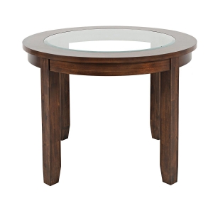 Picture of URBAN ICON ROUND BROWN DINING TABLE
