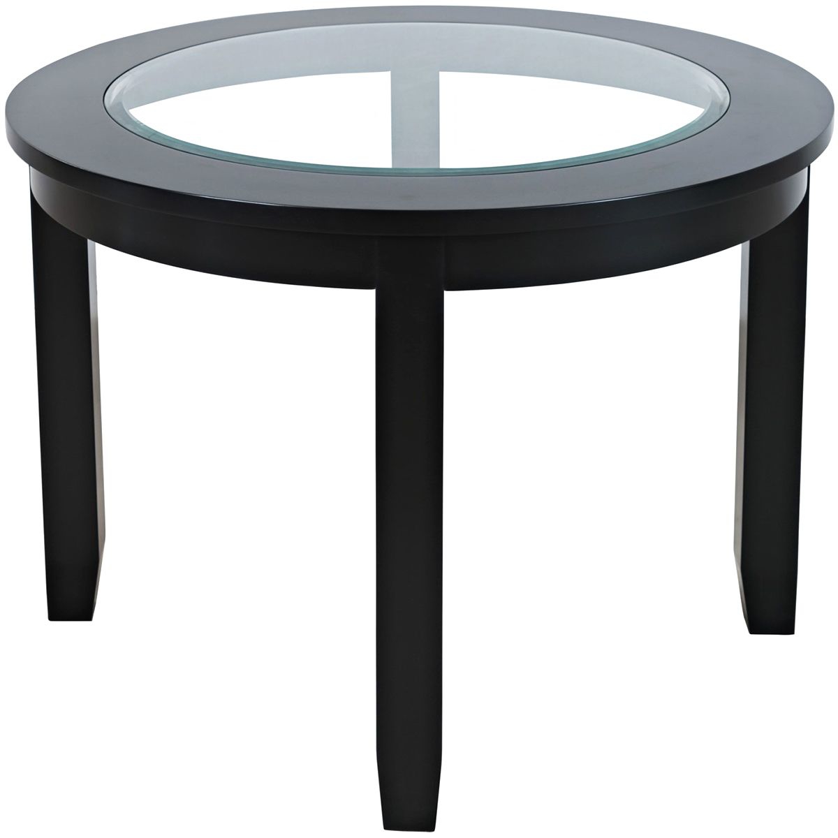 Picture of URBAN ICON BLACK ROUND DINING TABLE