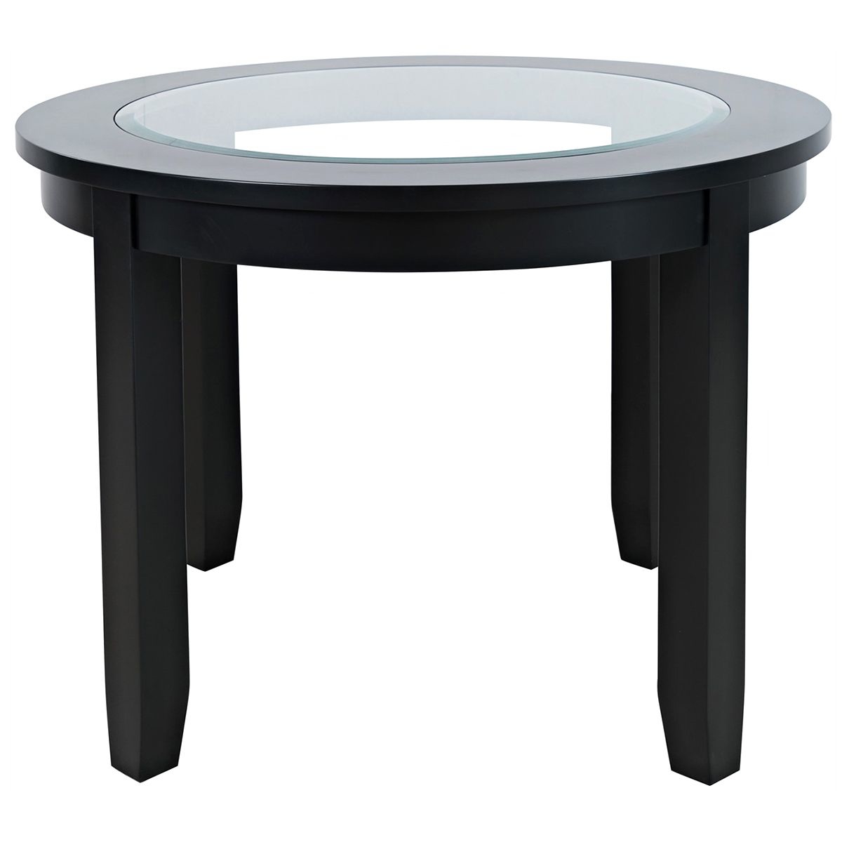 Picture of URBAN ICON BLACK ROUND DINING TABLE