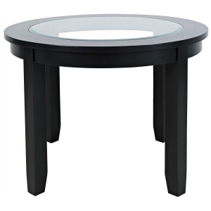 Picture of URBAN ICON BLACK ROUND DINING TABLE