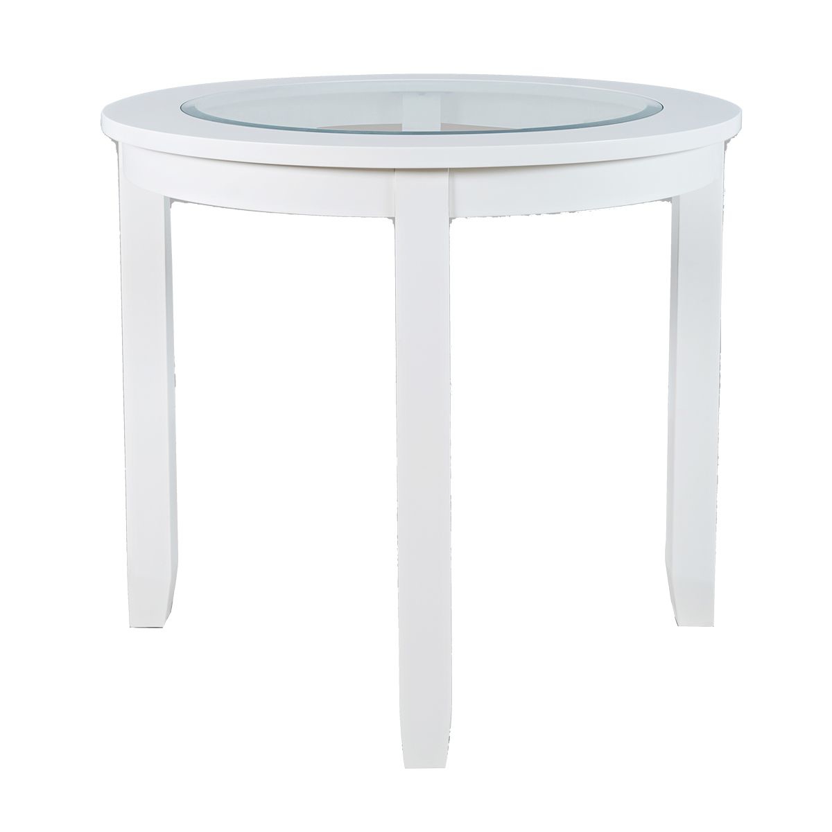Picture of URBAN ICON WHITE ROUND COUNTER TABLE