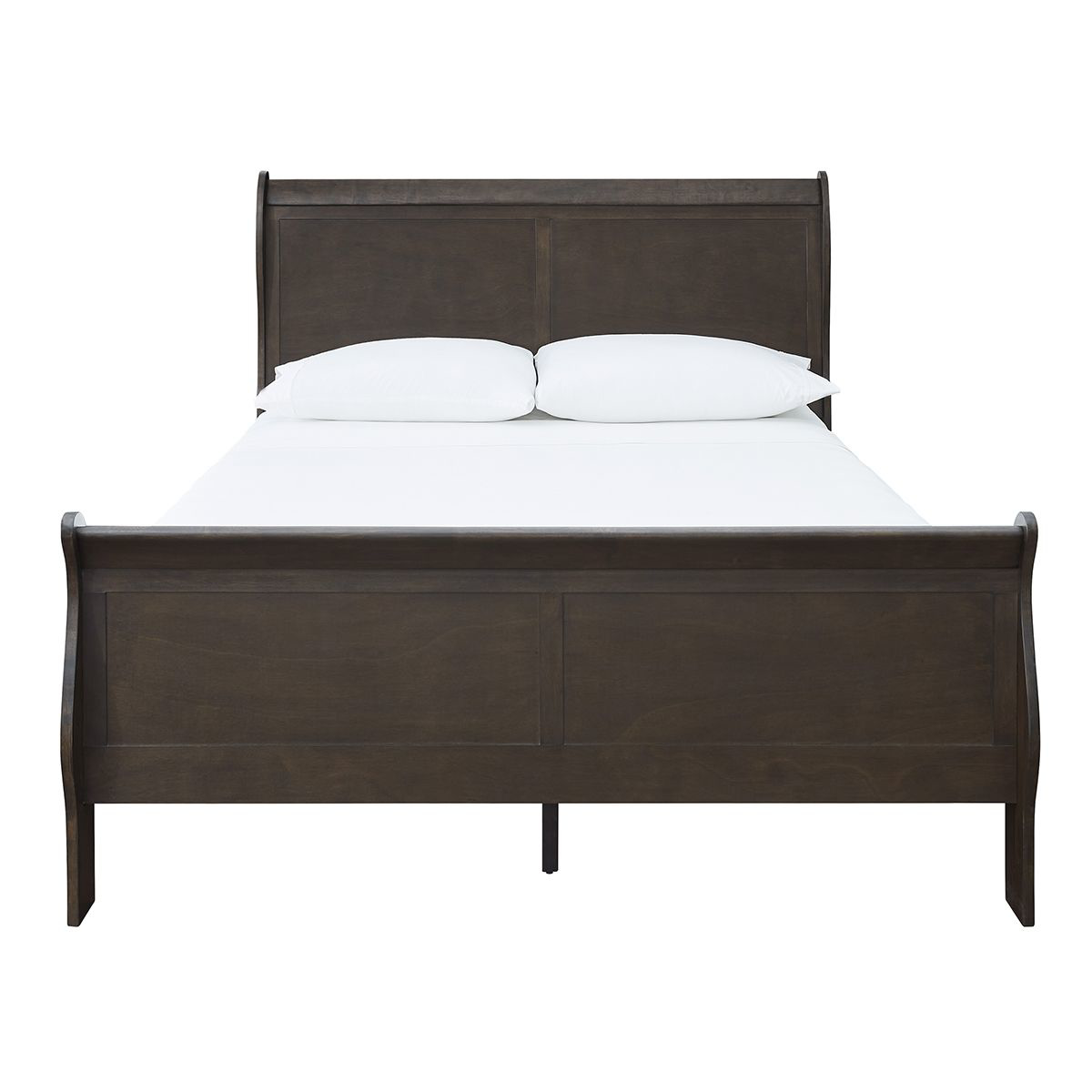 Picture of LOUIS SLEIGH FULL BED IN BROWN